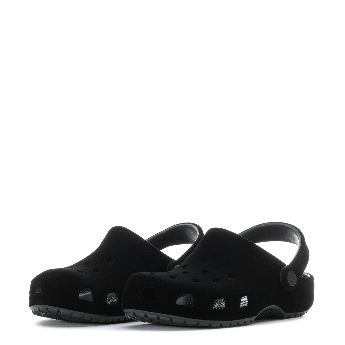Crocs Youth Classic Velvet Clog - Black